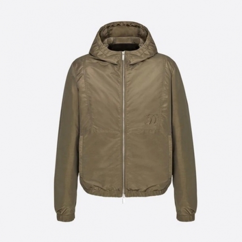 ディオールメンズモダンカジュアルジャケットo01397カーキ