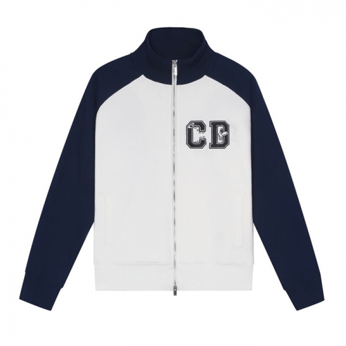 ディオールメンズカジュアルコットン長袖Tシャツo01384ホワイト