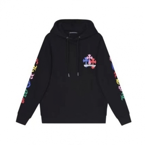 クロムハーツメンズコットンフーディr0410ブラック