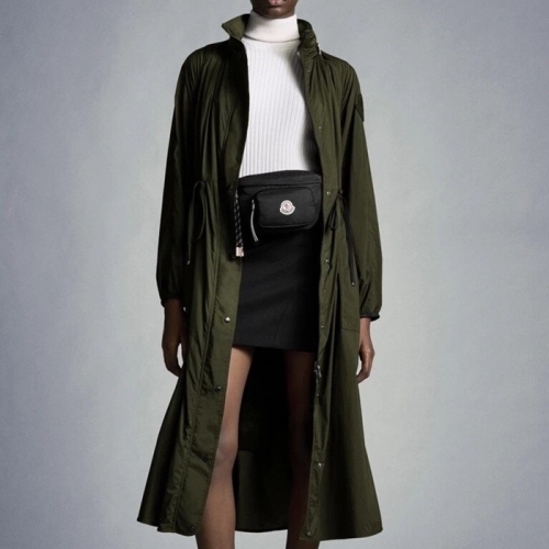 モンクレールレディースカジュアルダウンコートc02251カーキ