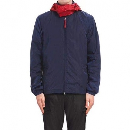 プラダメンズカジュアルジャケットa02372ネイビー