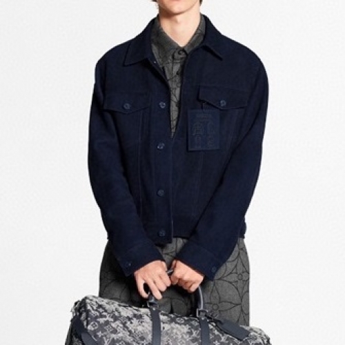 ルイヴィトンメンズカジュアルジャケットu03559ネイビー