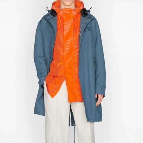 ディオールメンズビジネスコットンスーツジャケットo01409ブルー