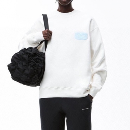 アレクサンダーワンユニセックスコットンスウェットシャツw0187ホワイト