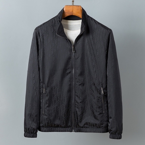 ディオールメンズモダンカジュアル両面ジャケットo01412ブラック