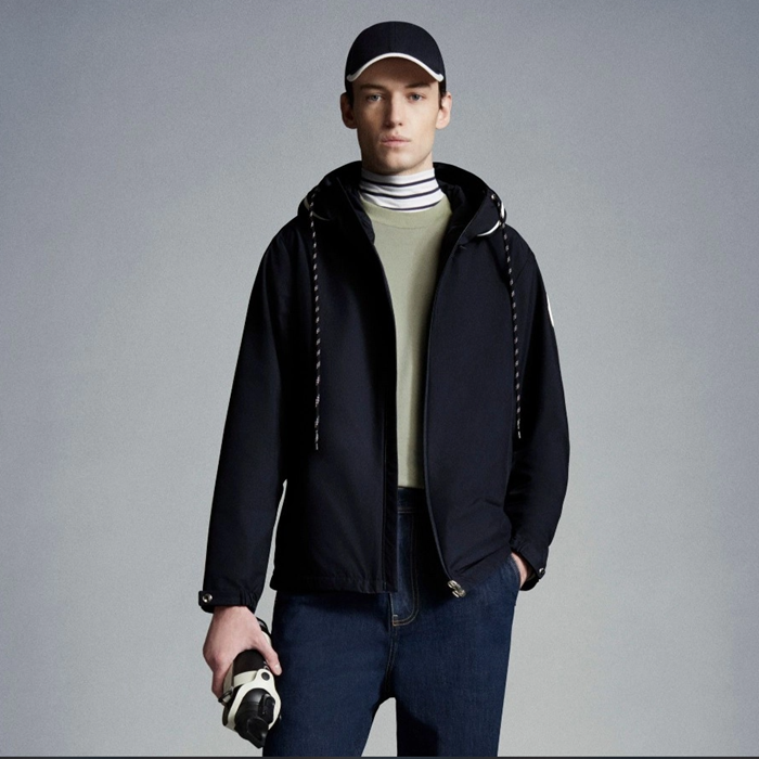 モンクレールナイロンメンズカジュアルジャケットc02257ブラック