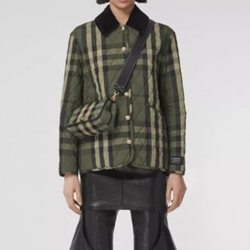 バーバリーレディースクラシックカジュアルジャケットr04113カーキ