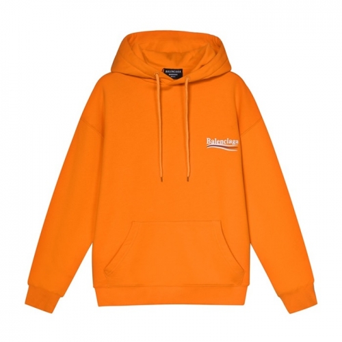 バレンシアガユニセックスコットンフーディl01169オレンジ