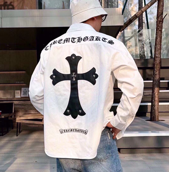 クロムハーツメンズカジュアルシャツr411