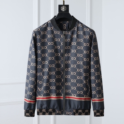 グッチメンズカジュアルジャケットc04059ブラック