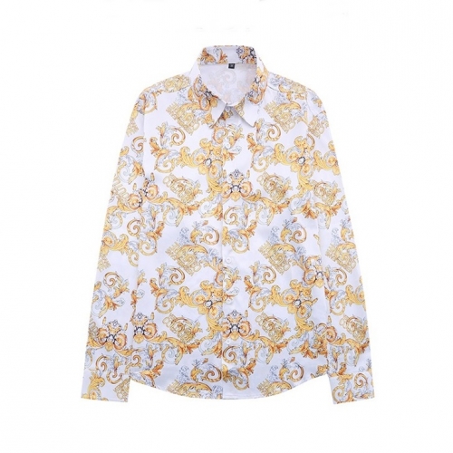 ヴェルサーチェメンズシャツr0871ホワイト