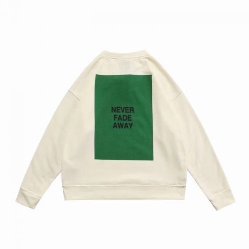 -ジルサンダーユニセックスベーシッククルーネック長袖Tシャツl0026ホワイト