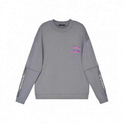 ルイヴィトンメンズカジュアル長袖Tシャツu03597グレー