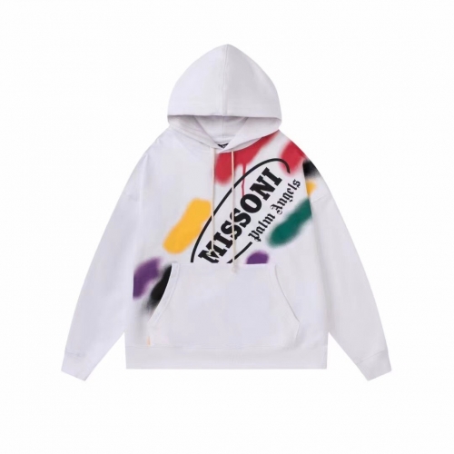 パームエンジェルスユニセックスコットンフーディm0338ホワイト