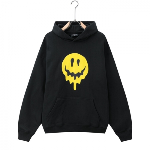 バレンシアガユニセックスコットンフーディl01190ブラック