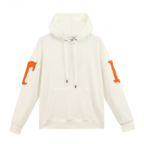 バーバリーメンズカジュアルコットンフーディr04124ホワイト