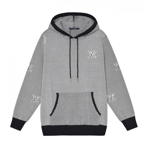 ルイヴィトンメンズカジュアルコットン長袖Tシャツu03605ブラック