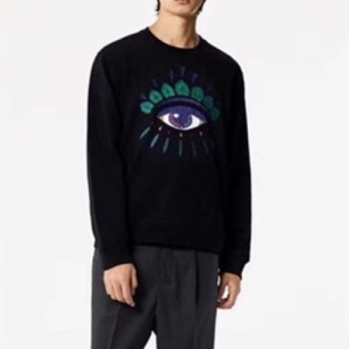 ケンゾーユニセックスシグネチャータイガーコットンスウェットシャツn0163ブラック