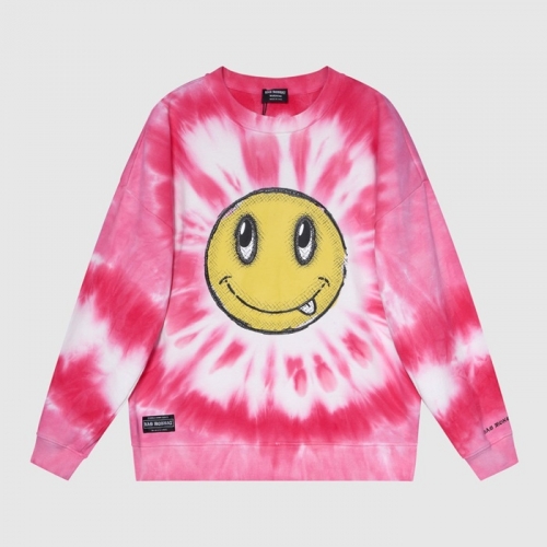 バッドマンデーユニセックスコットンスウェットシャツd0039ピンク