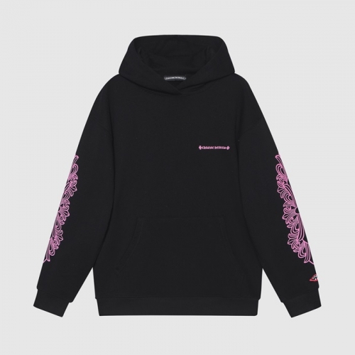 クロムハーツメンズコットンフーディr0418ブラック