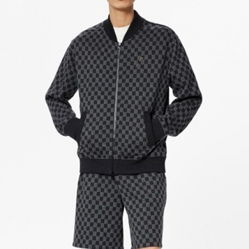 ルイヴィトンユニセックスカジュアルコットントレーニングふくu03632ブラック