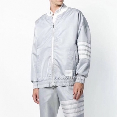 トムブラウンメンズカジュアルジャケットm01444グレー