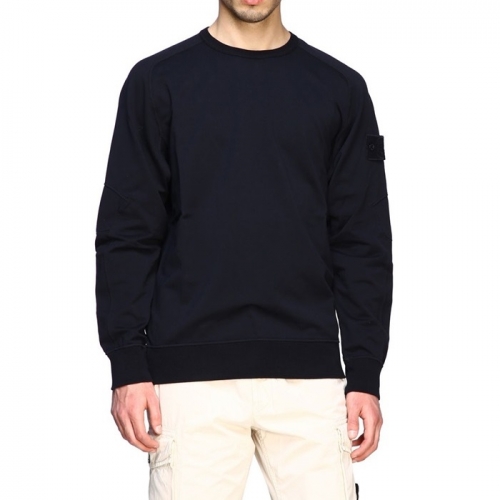 /--ストーンアイランドメンズコットンスウェットシャツo0363ネイビー