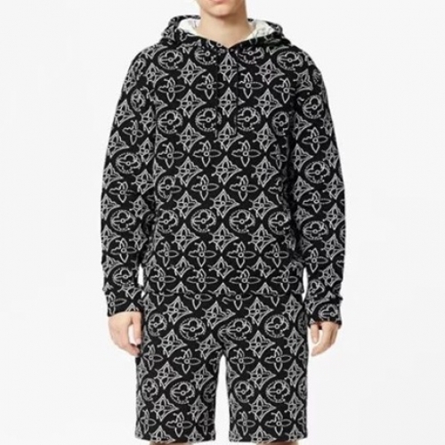 ルイヴィトンメンズカジュアルコットン長袖Tシャツu03644ネイビー