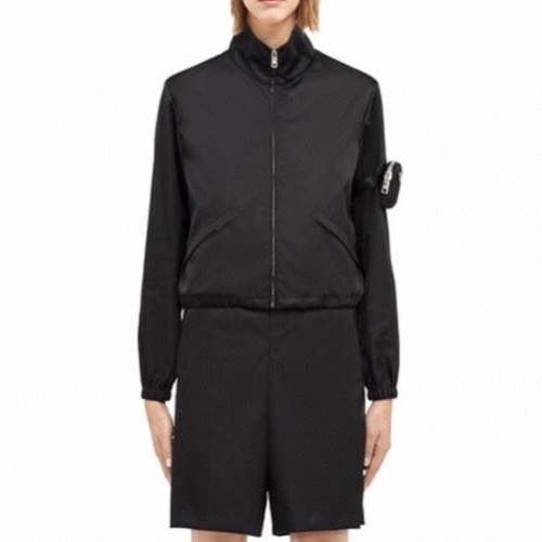 プラダレディースカジュアルジャケットa02426ブラック