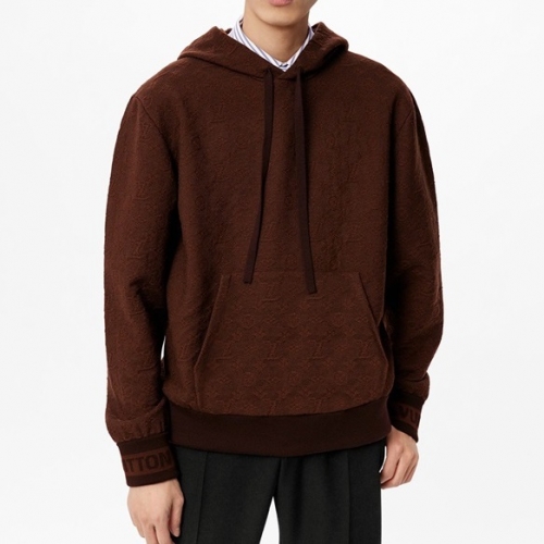 ルイヴィトンメンズカジュアルコットン長袖Tシャツu03645ブラウン