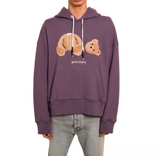 パームエンジェルスユニセックスコットンフーディm0345パープル