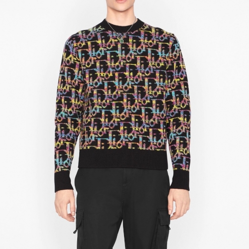 ディオールメンズレトロタートルネックセーターo01491ブラック