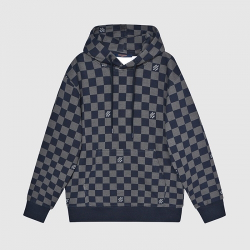 ルイヴィトンメンズカジュアルコットン長袖Tシャツu03664ネイビー