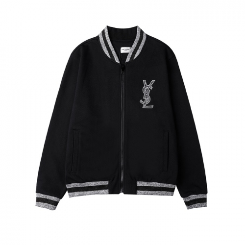 サンローランメンズカジュアルジャケットl0122ブラック