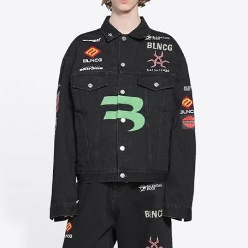 バレンシアガメンズカジュアルジャケットl01212ブラック