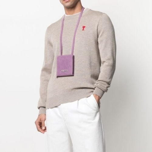 -アミユニセックスカジュアルタートルネックセーター0209ベージュ