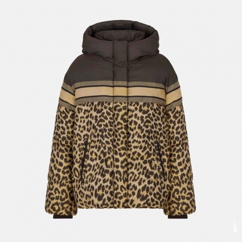 ディオールレディースベーシックカジュアルダウンパディングo01382ブラウン