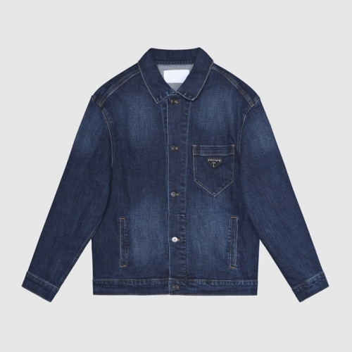 プラダメンズカジュアルジャケットa02431ネイビー