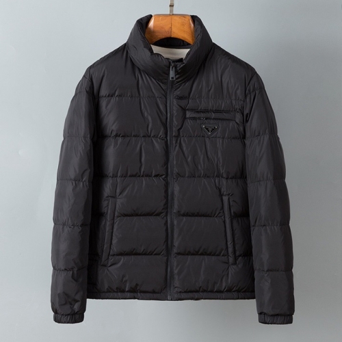 プラダメンズカジュアルダックダウンパディングa02435ブラック
