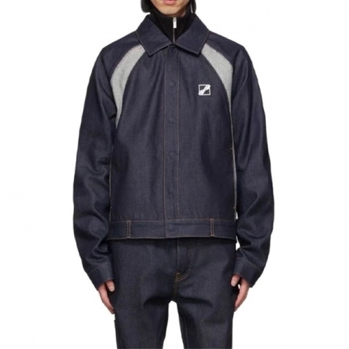 エムオーアンドコーウェルダンユニセックスレトロジャケットl003ネイビー