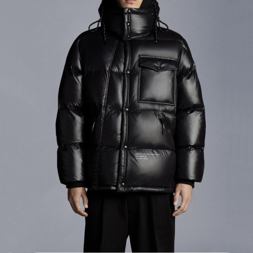 モンクレールユニセックスパッチモダンダウンパディングc02305ブラック