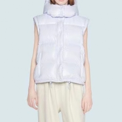 モンクレールレディースパッチモダンダックダウンパディングベストc02308ブルー