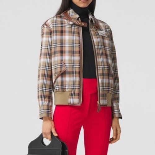 バーバリーレディースクラシックカジュアルジャケットr04167キャメル