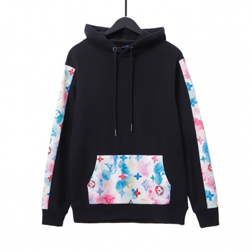 ルイヴィトンメンズカジュアルコットン長袖Tシャツu03721ブラック