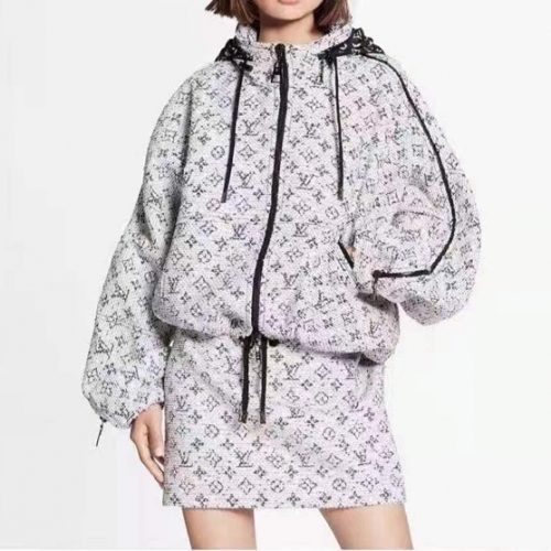 ルイヴィトンユニセックスカジュアルコットントレーニングふく&パンツu03724ホワイト