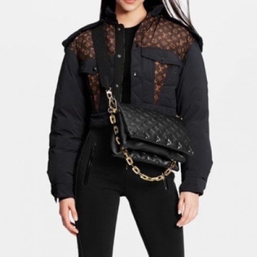 ルイヴィトンメンズダウンパディングu03726ブラック