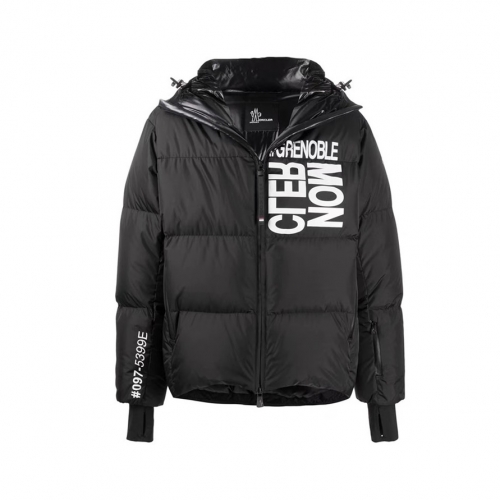 モンクレールユニセックスパッチモダンダウンパディングc02332ブラック