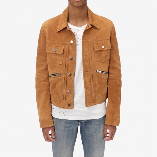 アミリメンズカジュアルジャケット0312ブラウン