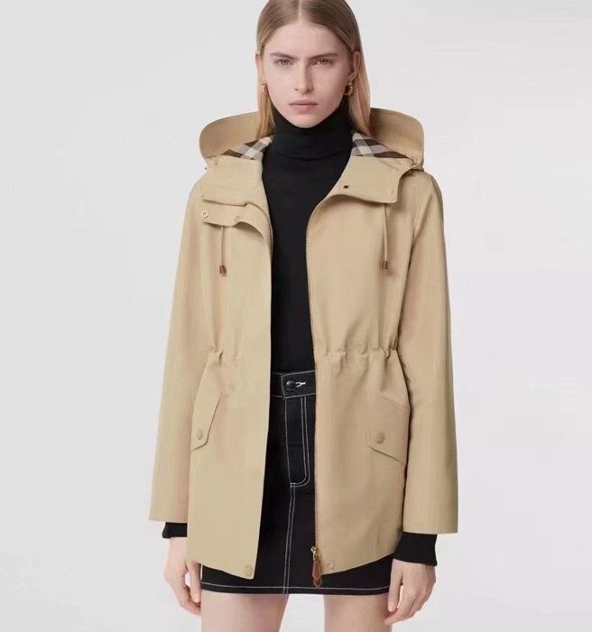 バーバリーレディースクラシックカジュアルジャケットr04184キャメル