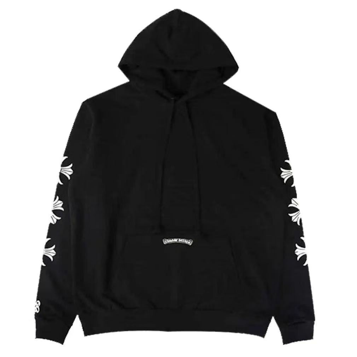 クロムハーツナイロンメンズコットンフーディr0429ブラック